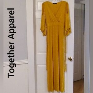 (BX52) SALE! Together Apparel Maxi Dress Sz.L See Pictures Worn Once